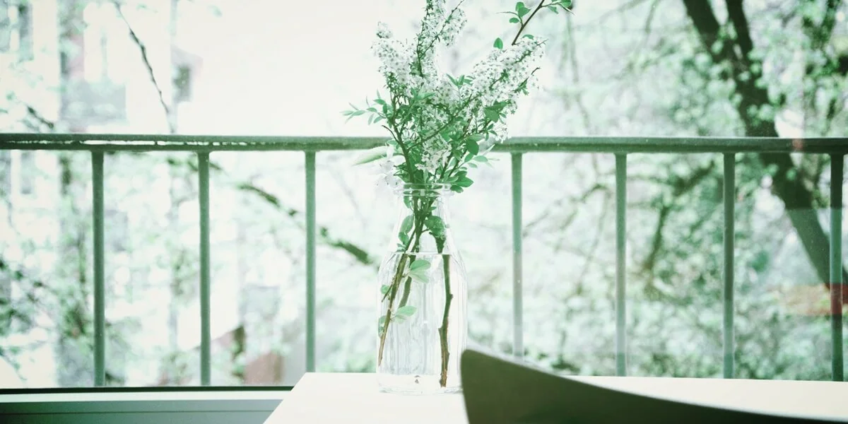 4-Flowers on a balcony